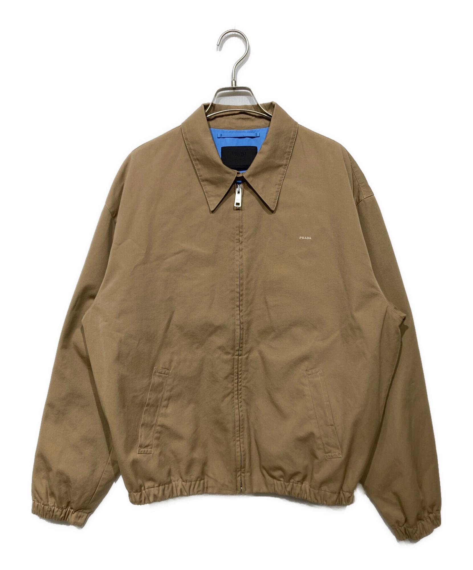 46 PRADA 25aw コットンジャケット RUNWAY着用モデル PRADA / プラダ】25AW コットンジャケット | 洗練されたミニマリズムを