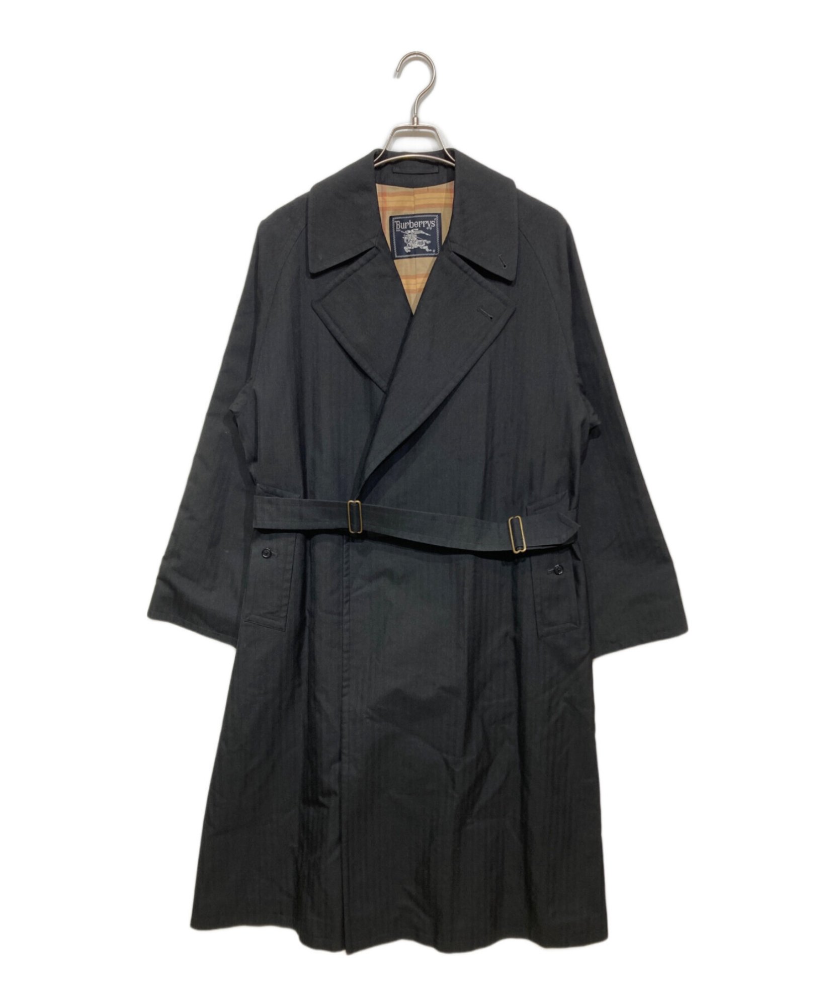 90s Burberrys 一枚袖 タイロッケン コート Burberry's / バーバリーズ】ヘリンボーン タイロッケンコート | 一枚