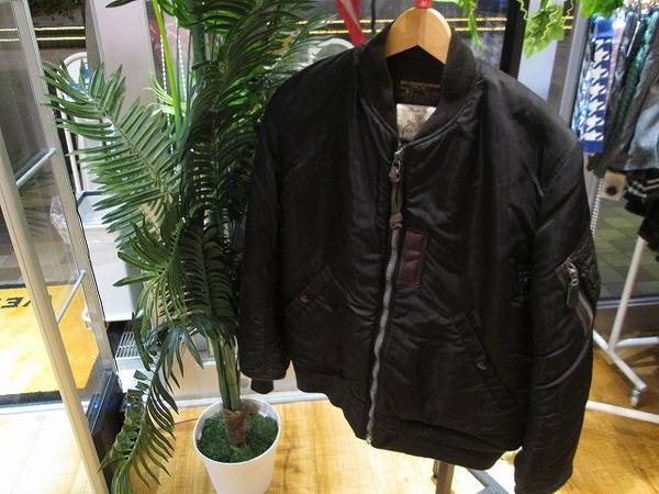 BUZZ RICKSON'S ウィリアムギブソン MA-1 黒 40 LONG BUZZ RICKSONS