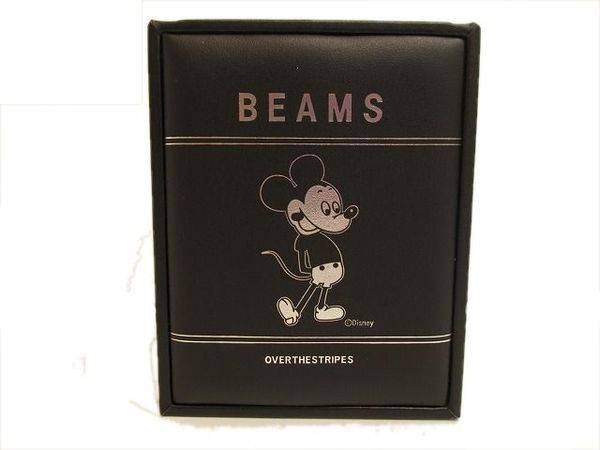 OVER THE STRIPES × BEAMS ×Disney 青パンツ　黒 OVER THE STRIPES × BEAMS ×Disney 青パンツ黒