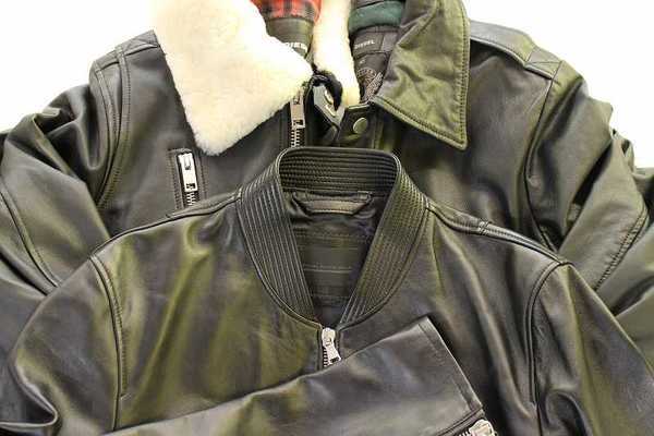 レザージャケット Ma1 dieselジャケット 中古・古着通販 DIESEL