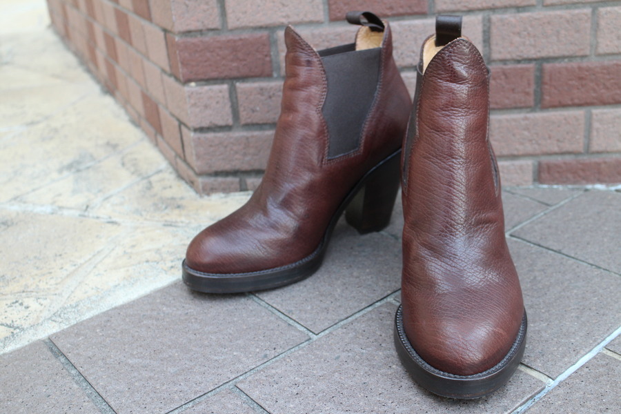 希少!大人気! Acne サイズ39 ショートブーツ Atudios 値下げ☆アクネ