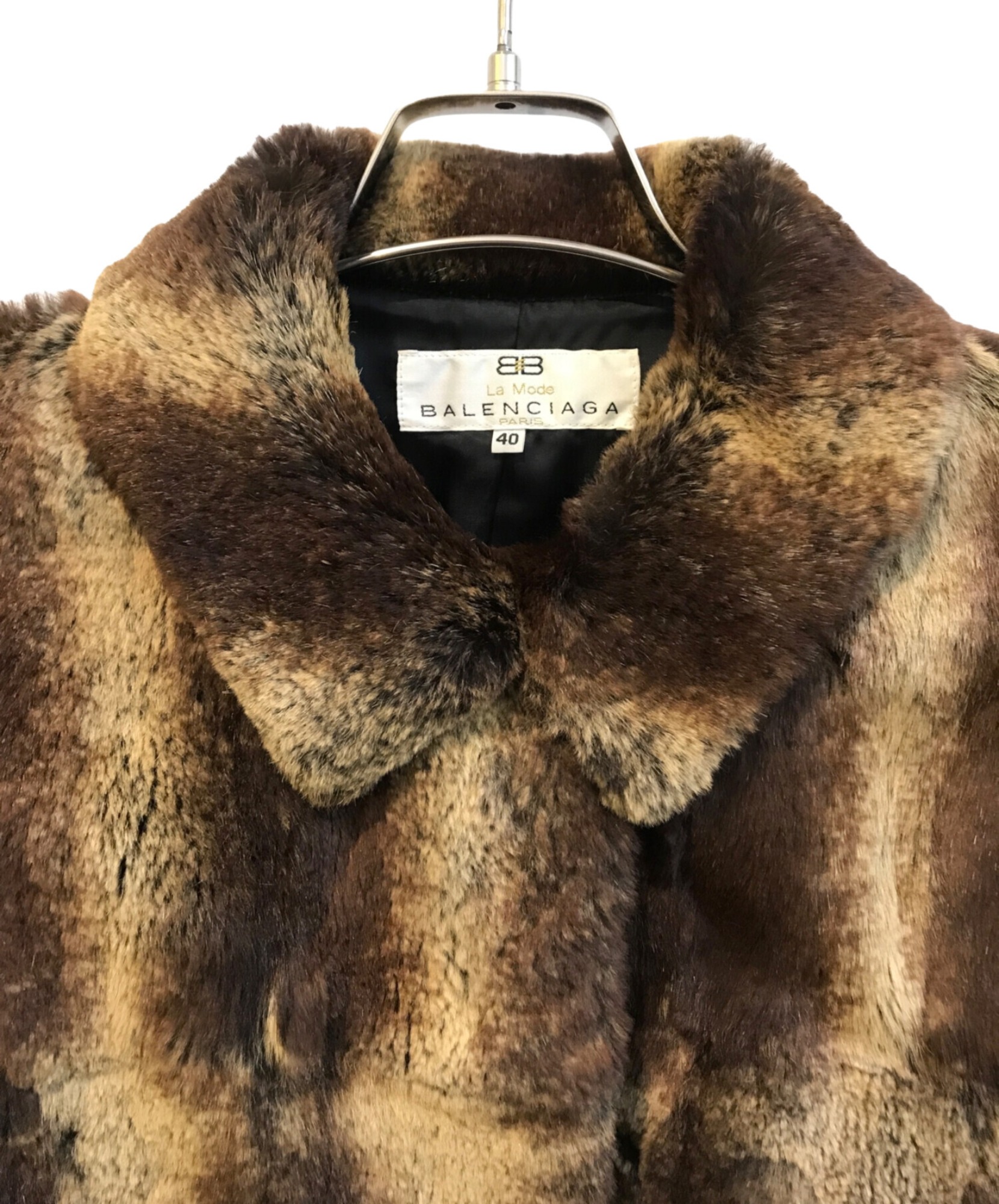 La Mode BALENCIAGA / ラモード バレンシアガ】ラビットファー 