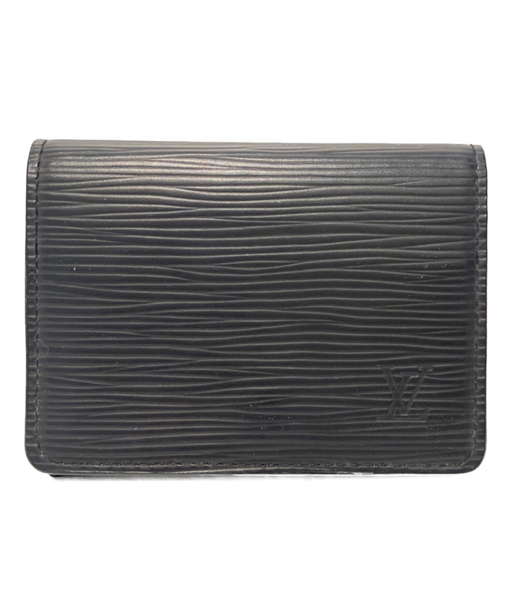 大値下げ中‼️36000→27000ルイ・ヴィトン ブラック ケース LOUIS VUITTON / ルイ ヴィトン】カードケース M62292|洗練された大人