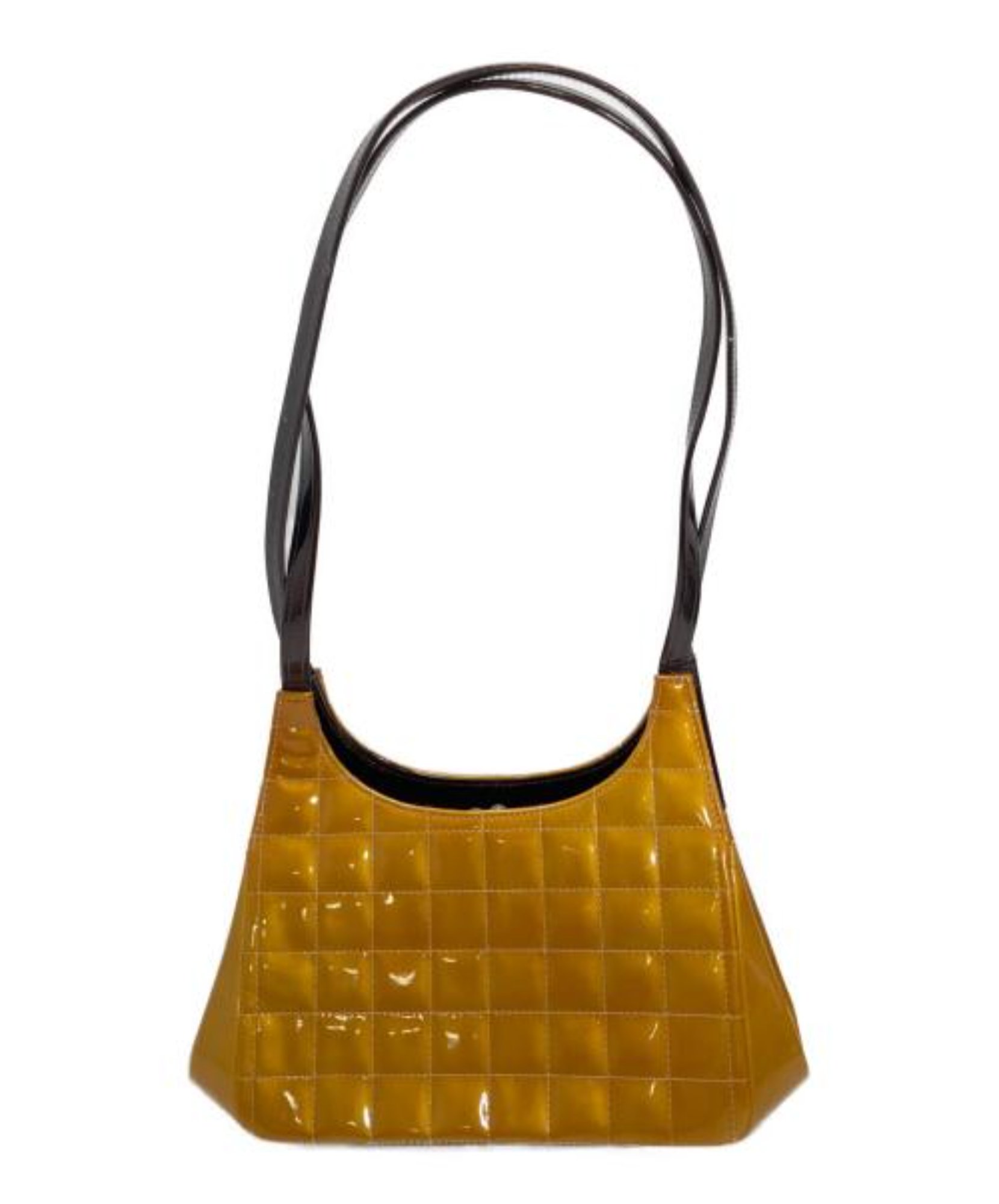 CHANEL / シャネル】チョコバーパテントショルダーバッグ | 華やぎと