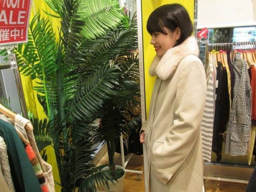 ダッフルコートの尼崎