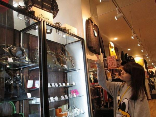 リサイクルショップの古着