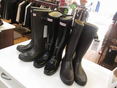 AIGLEのレインブーツ