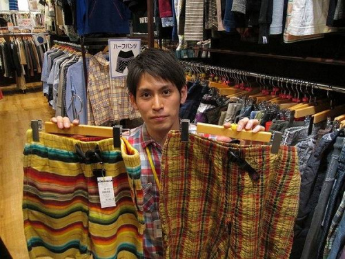 ハーフパンツの関西