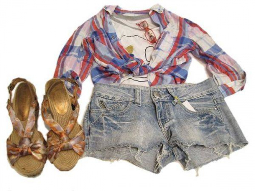 コーディネートの古着