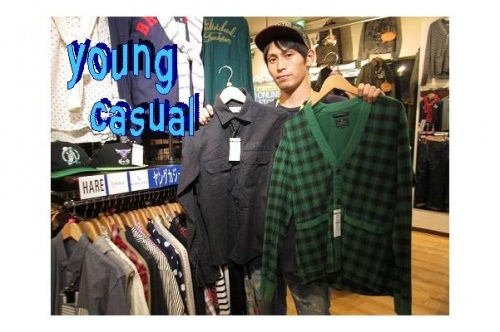 ヤングカジュアルのRAGEBLUE