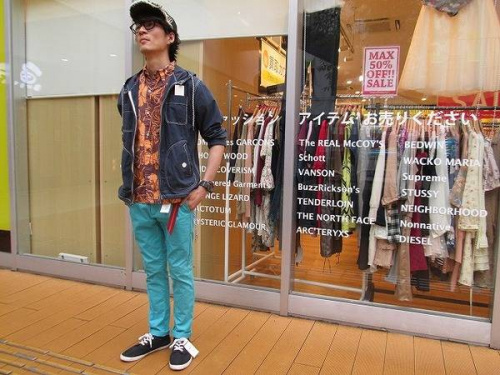 古着のトータルコーデ