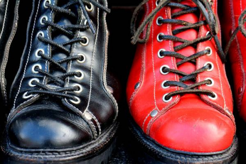 山根靴店のEVISU