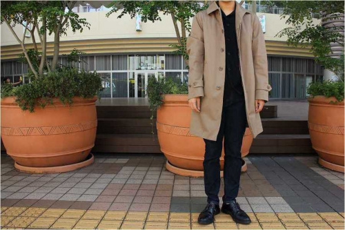 コートのメンズ