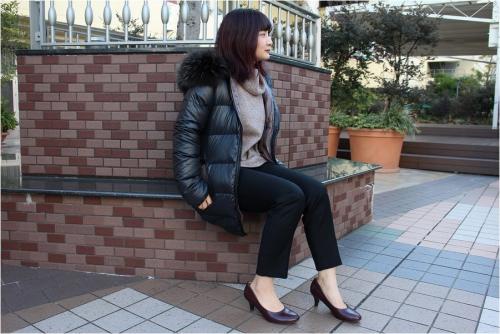 ダウンジャケットのレディース