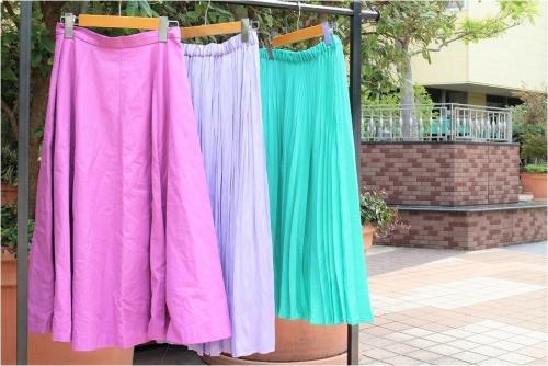 夏ボトムのレディース