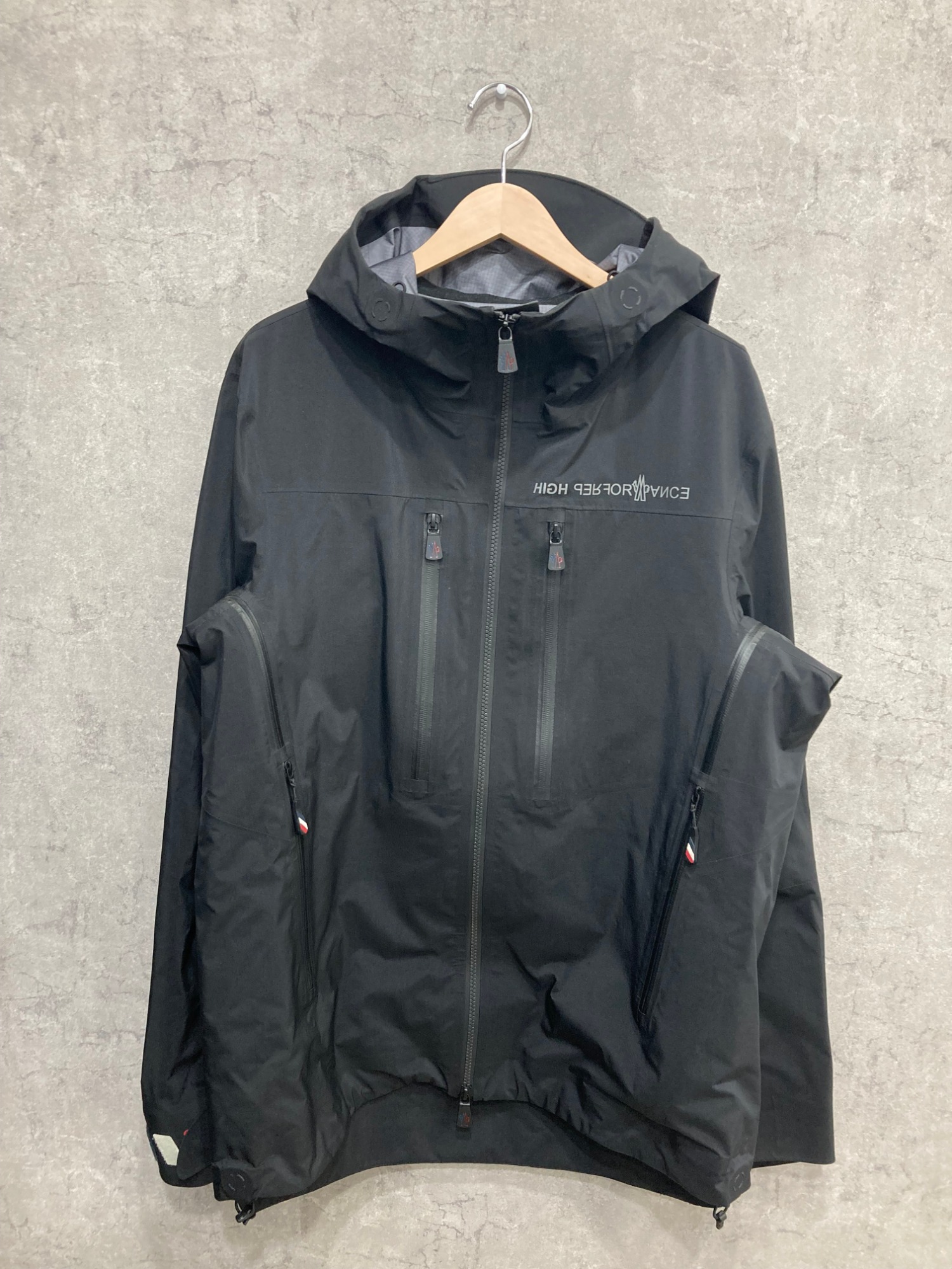 MONCLER ブラック マウンテンパーカー MONCLER/モンクレール】×【Ron Herman/ロンハーマン】よりGORE-TEX