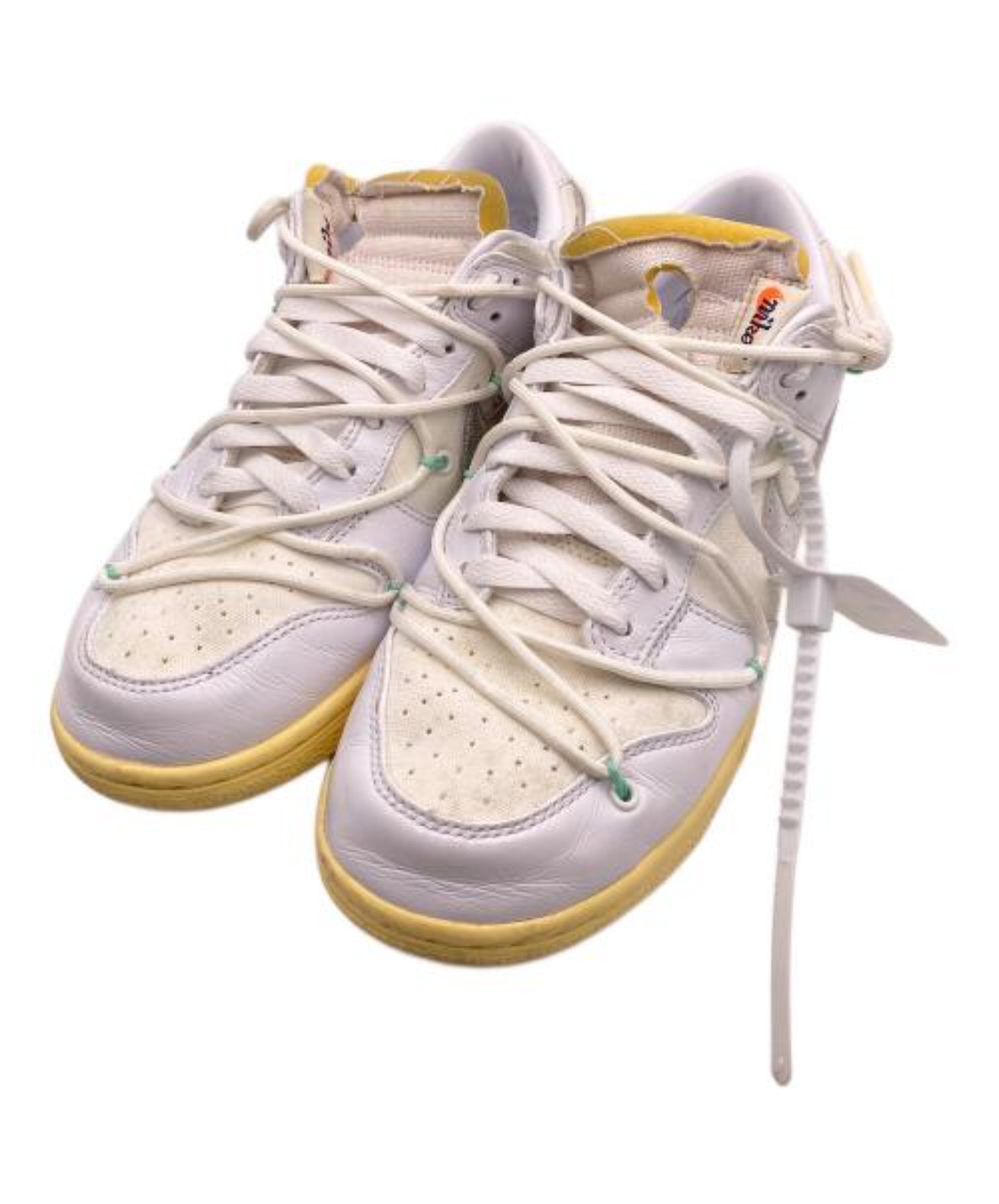 （y t様へ）【着用数回未満】伊チルコロ　オフホワイト　５０ NIKE × OFFWHITE / ナイキ×オフホワイト】Dunk Low 1 of 50 