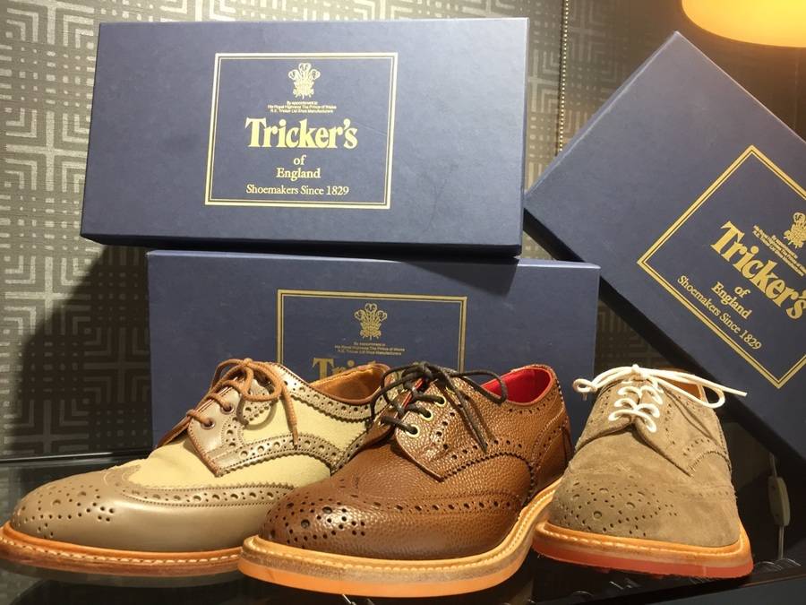一生物を手に…『TRICKER'S』入荷致しました！[2016.06.15発行]｜トレファクスタイル調布国領店｜洋服・古着の買取と販売の専門店 ...