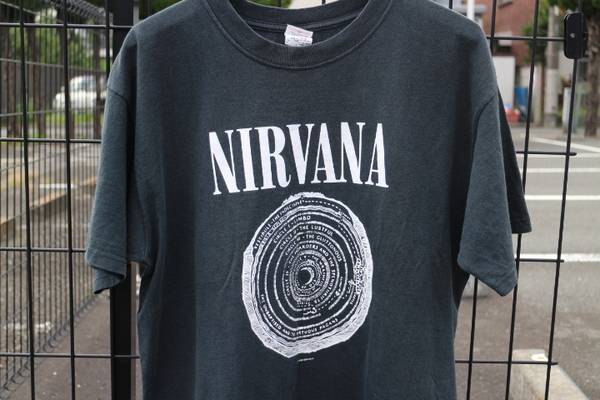 ★90s Nirvana vestibule Tシャツ ニルヴァーナ サークル