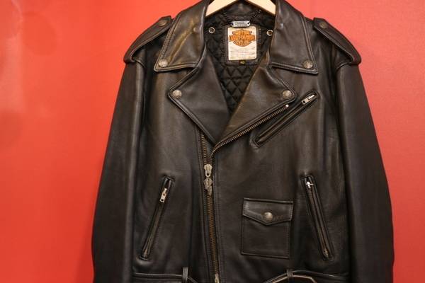 男臭いがカッコイイ≪HARLEY-DAVIDSON≫レザージャケット入荷