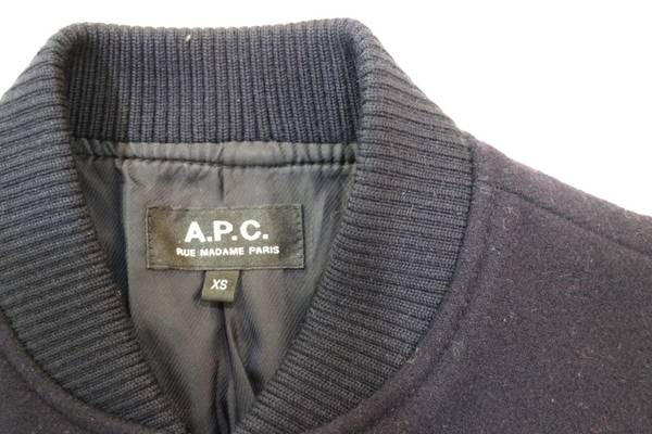 これからの季節大活躍！！「A.P.C./アーぺーセー」のスタジャンをご