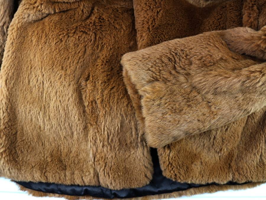 YVES SALOMON/イヴ・サロモン》最高の毛皮ラビットファーコートのご