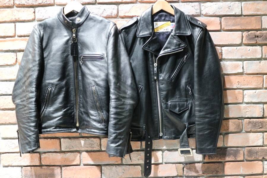 SCHOTT/ショット＆VANSON/バンソン』のレザージャケットのご紹介