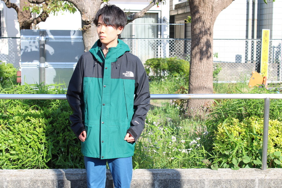 THE NORTH FACE マウンテンライトジャケット　緑　L