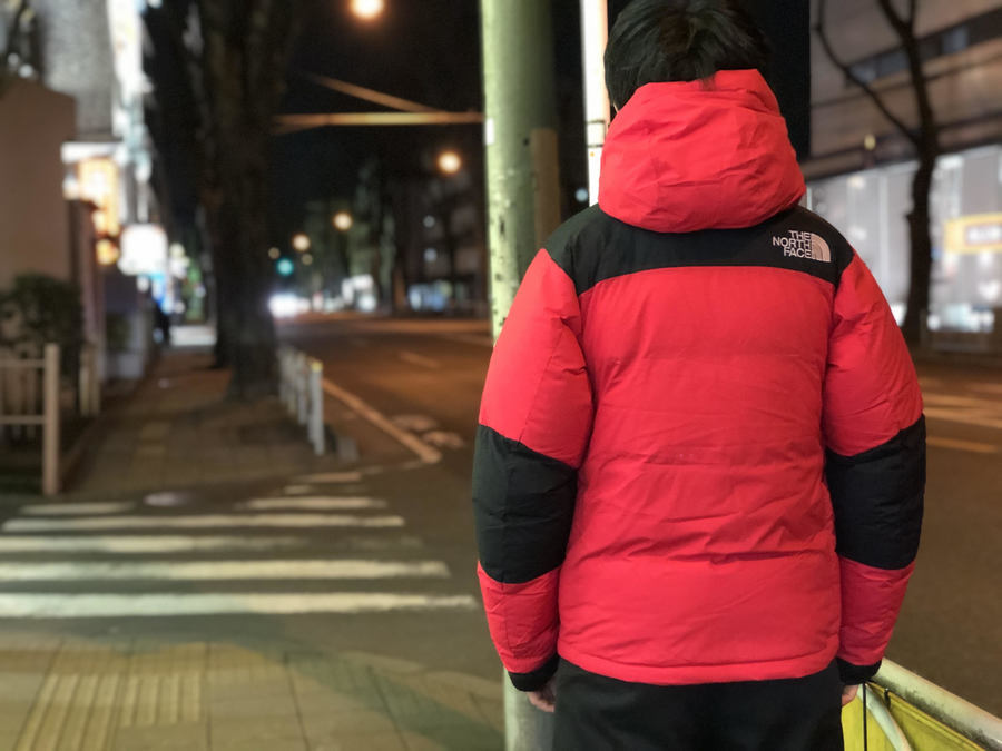 M 赤 ノースフェイス THE NORTH FACE　バルトロライトジャケット