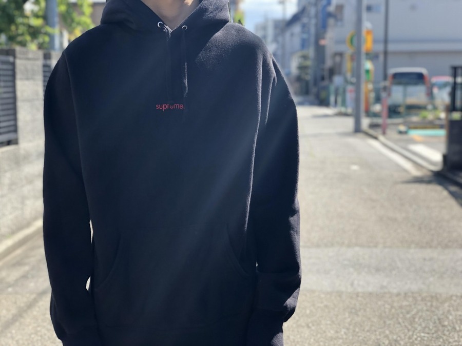 supreme trademark hooded sweatshirt L