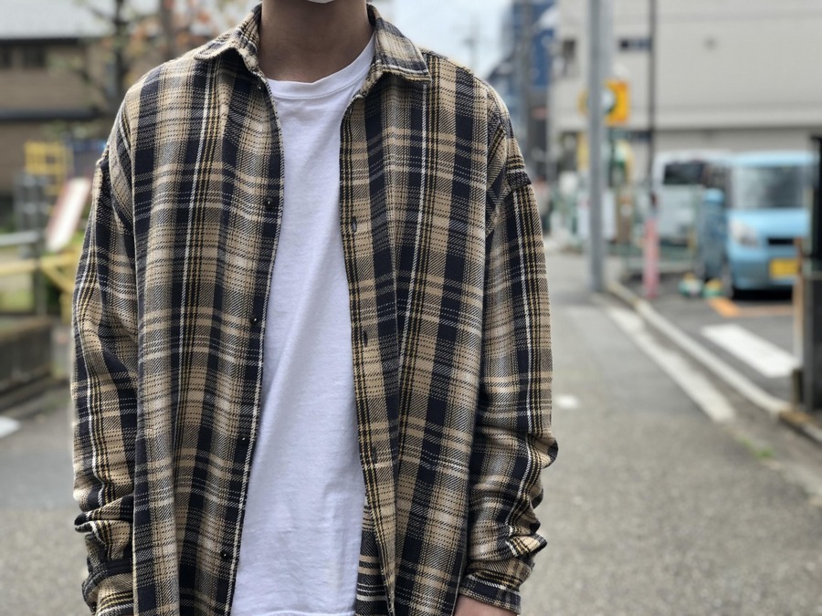 ポータークラシック PORTER CLASSIC フランネルロングシャツ