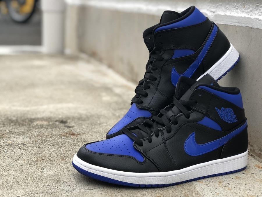 NIKE AIR JORDAN1 MID ロイヤル 27.5cm