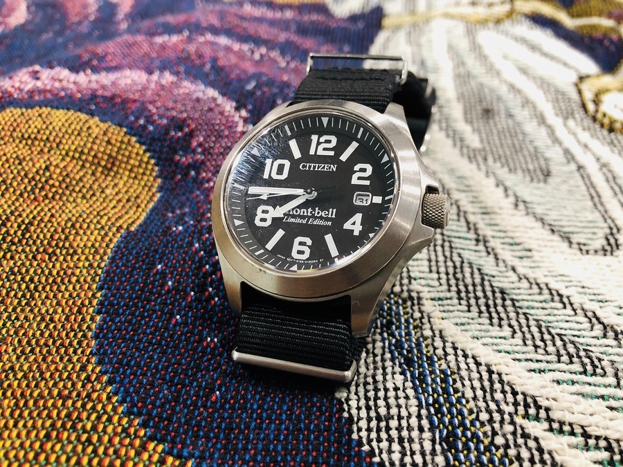 mont-bell×CITIZEN/モンベル×シチズン】よりプロマスターが買取