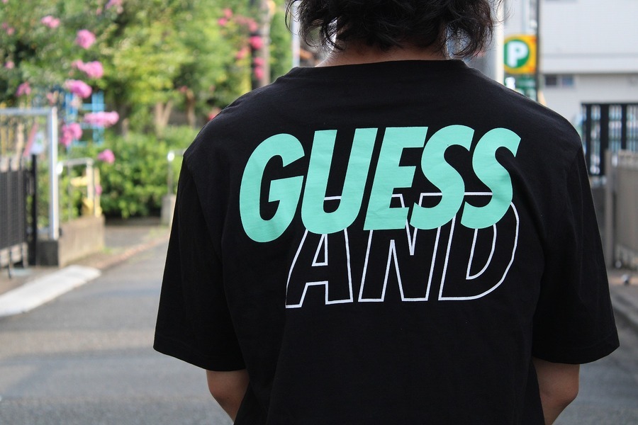 GUESS × WIND AND SEA/ゲス × ウィンダンシー】よりOVERSIZED GUESS