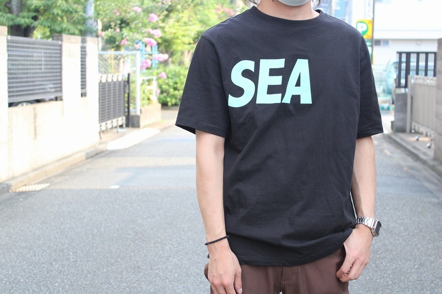 wind and sea × guess コラボTシャツ