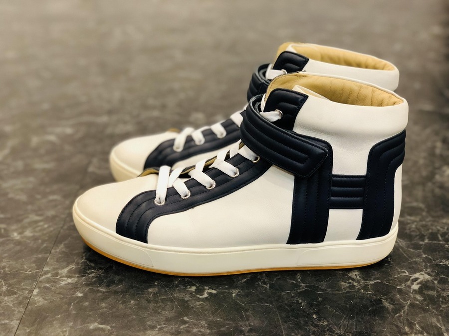 HERMES エルメスハイカットスニーカー