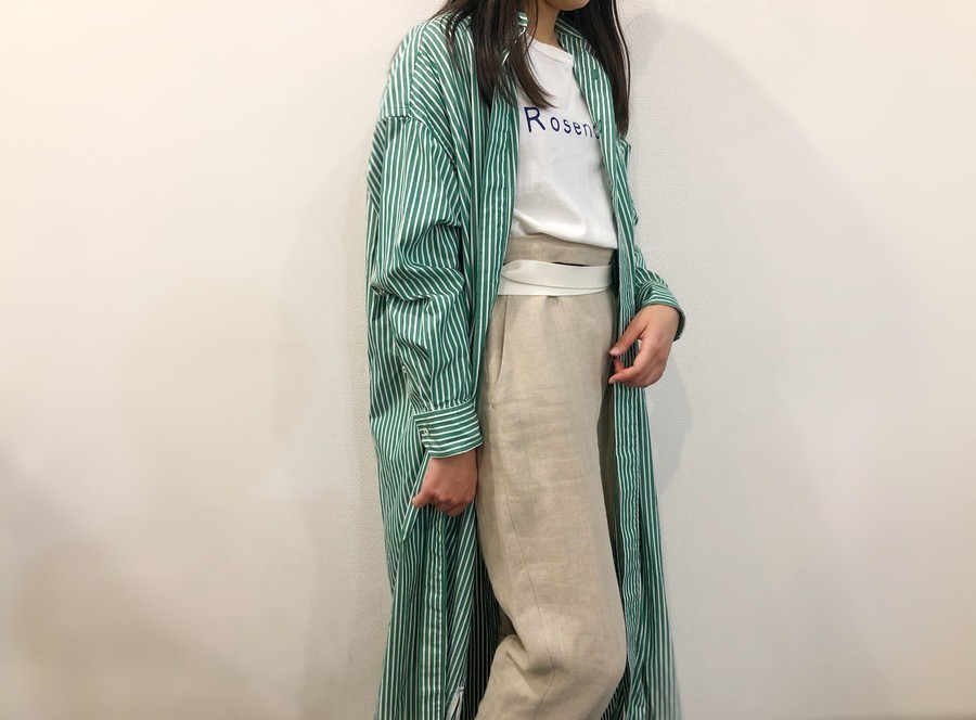 TICCA/ティッカ】ストライプシャツワンピースが買取入荷