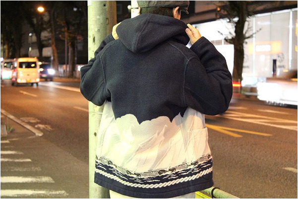 新品未使用JELADO ジェラード ジョングラッコー A-2 JELADO × JOHN GLUCKOW / ジェラード×ジョングラッコー】フーデッド