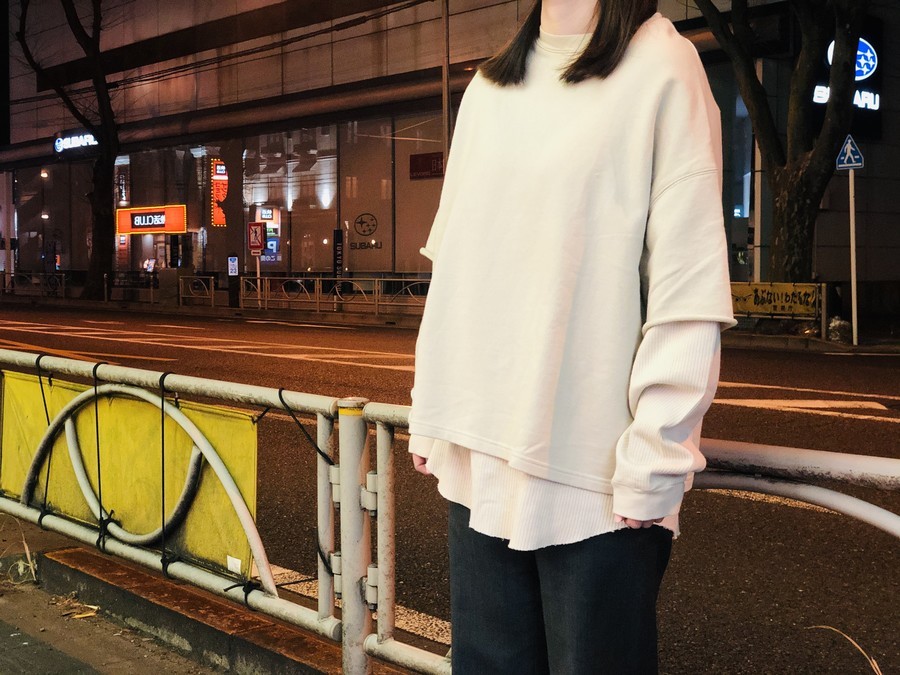 TODAYFUL/トゥデイフル】よりレイヤードスウェットが買取入荷