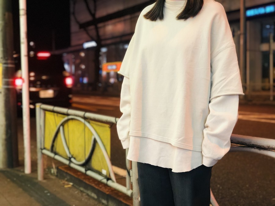 TODAYFUL レイヤードスウェット TODAYFUL（トゥデイフル）の「レイヤードコットンスエット