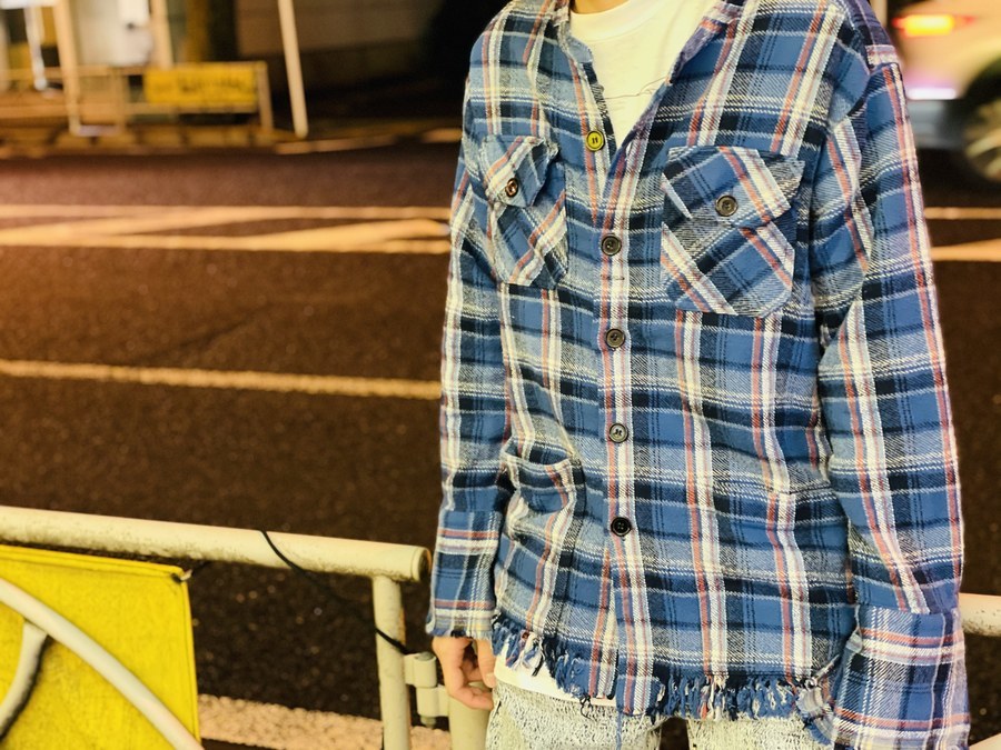 GREG LAUREN 特注デニム 初期 スタジオシャツ c557c20a0aa4af8e300cf3df9ca9a3