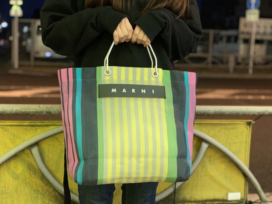 MARNI マルニ ストライプバッグ