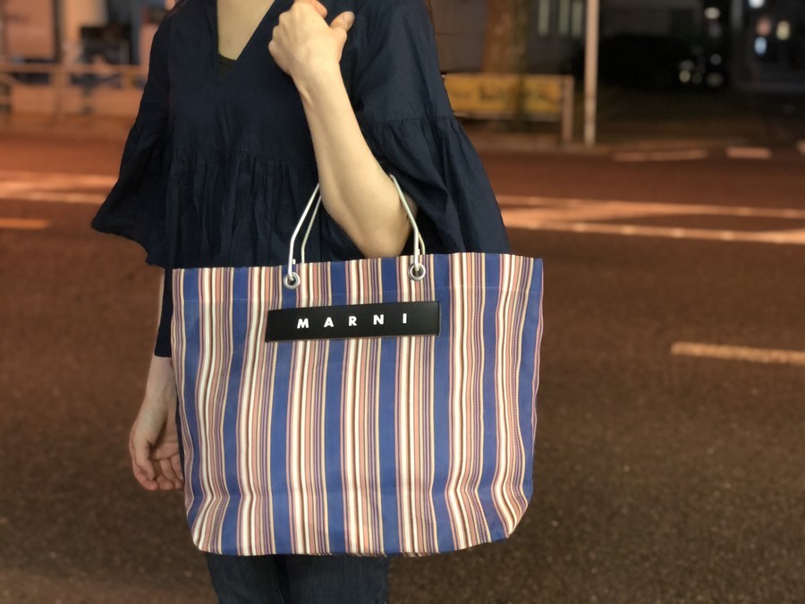 【MARNI/マルニ】よりマーケットショッピングバッグが買取入荷[2021.06.01発行]