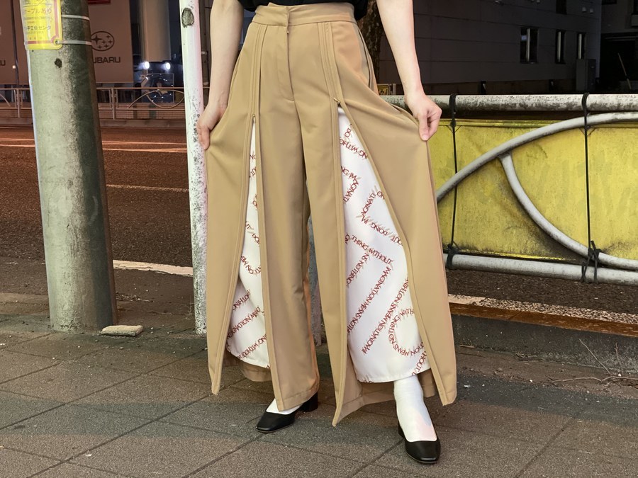 パンツ AMERI VINTAGE CROSSING TIE PANTS AMERI VINTAGE CROSSING TIE PANTS パンツ