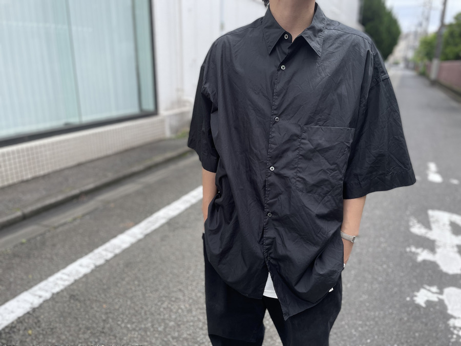 GRAPHPAPER BROAD OVERSIZED シャツ S/S-