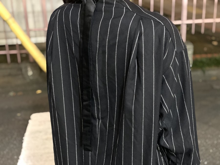 BLAMINK/ブラミンク】ウールスタンドシャツワンピースが買取入荷