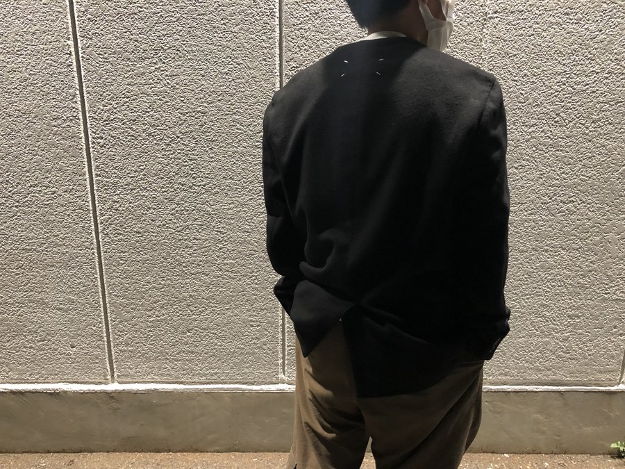 Maison Margiela/メゾンマルジェラ】カシミヤノーカラージャケットが 
