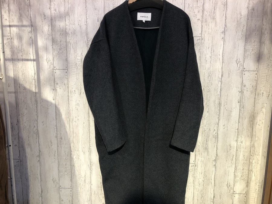 ENFOLD/エンフォルドノーカラーコートが買取入荷[..発行