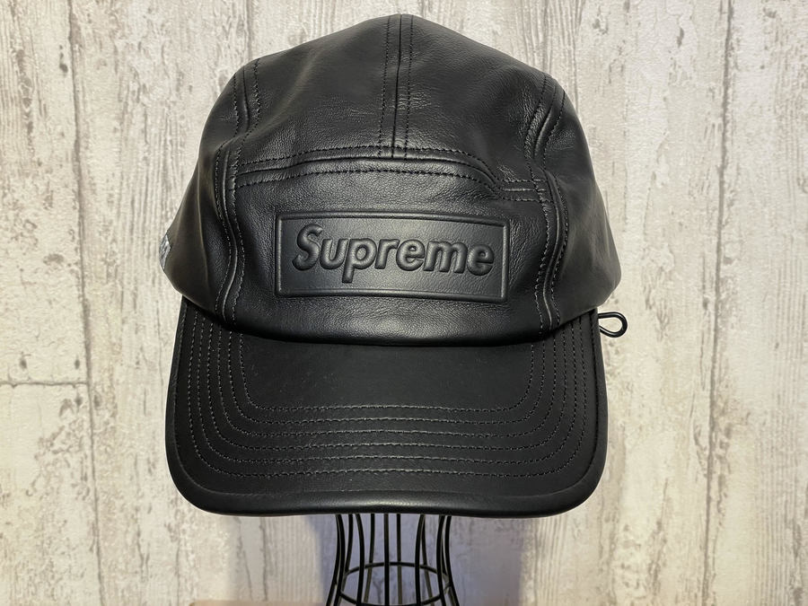 supreme/シュプリーム】GORE-TEX Leather Camp Capが買取入荷[2022.05 ...